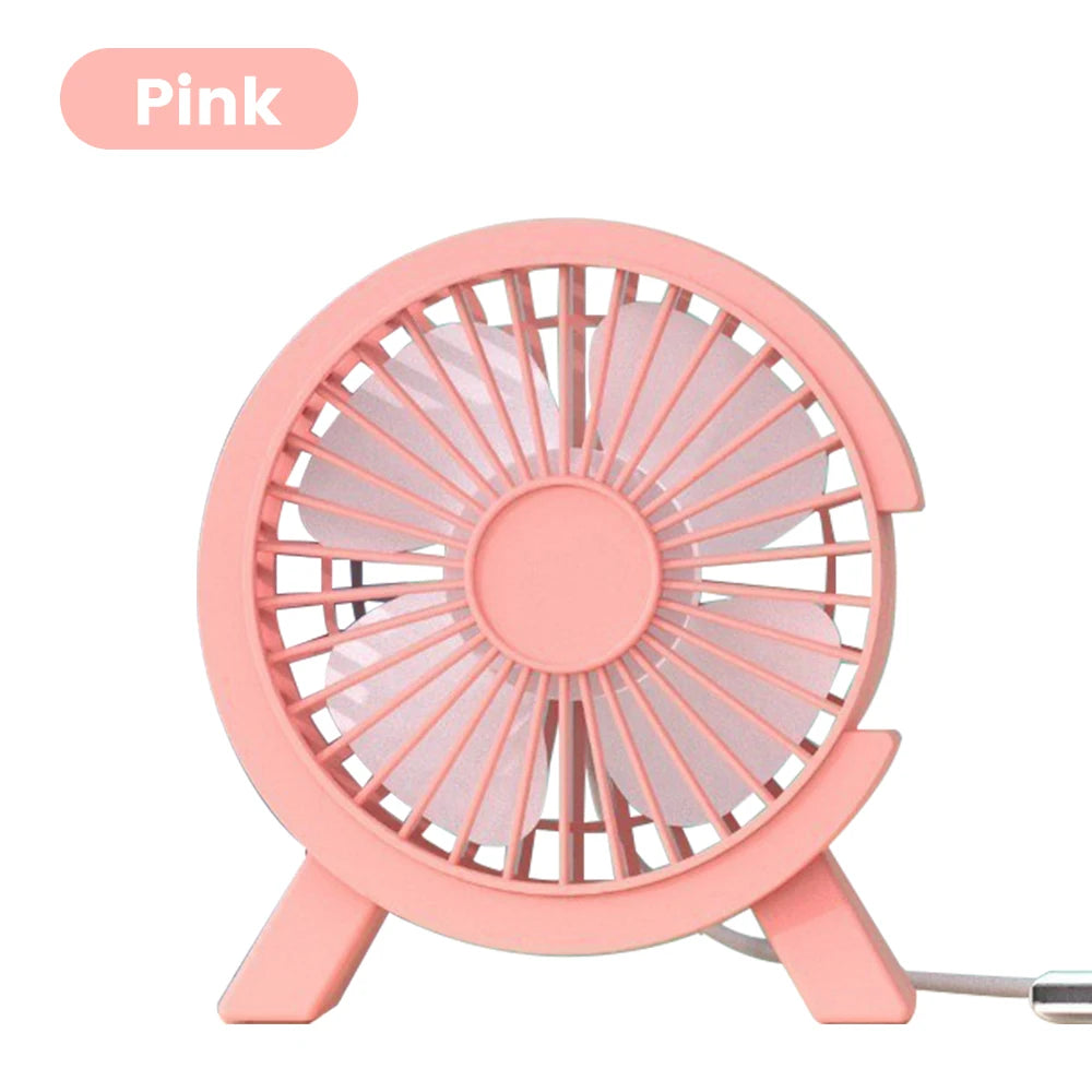 🌬️ **Mini Ventilateur USB Rechargeable – Your Cool, Silent, and Portable Summer Companion! ☀️**