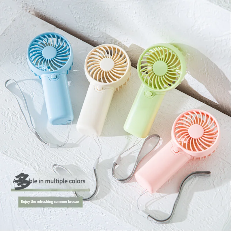 🌬️ Mini ventilateur de poche à piles – Léger, puissant et idéal pour rester au frais partout ! ☀️