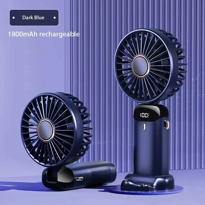 Mini ventilateur 3-en-1 Petit format, gros coup de frais ! ❄️