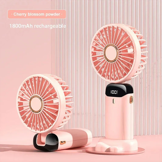 Mini ventilateur 3-en-1 Petit format, gros coup de frais ! ❄️